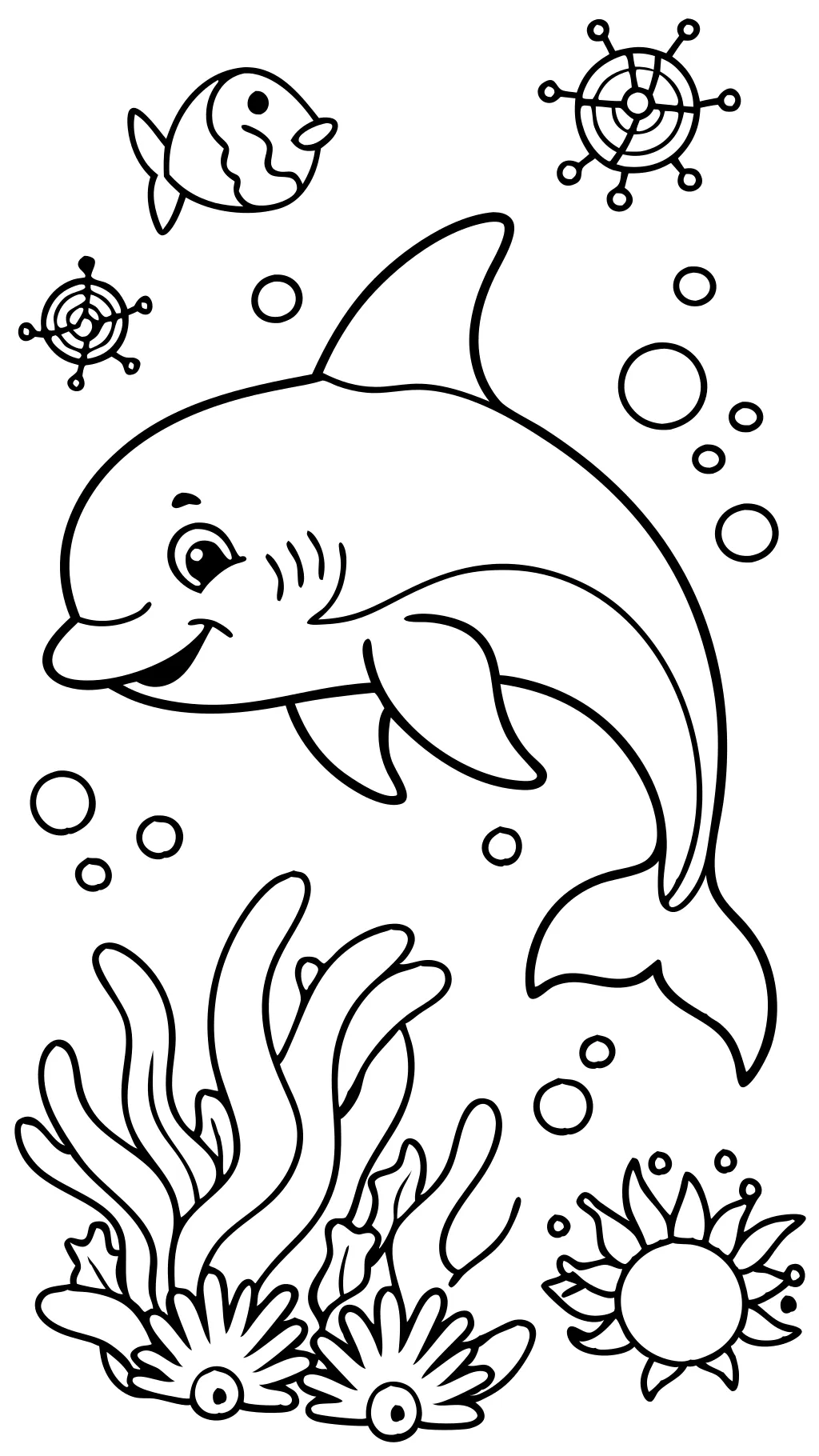 ocean life coloring pages